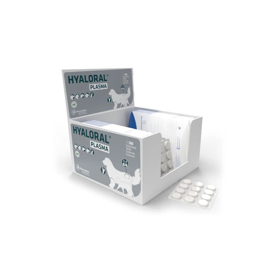 Pharmadiet Hyaloral Plasma comprimidos para perro y gato 360 comprimidos, , large Imagen numero 1